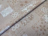 картинка Клеенка ПВХ на тканевой основе "PRINT" 1,37*20м, мод. ST5725-2 — Великий Путь