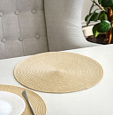 картинка Набор сервировочных салфеток "Круг",  38CM (4шт) Цена указана за 1уп — Великий Путь