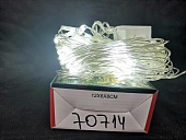 картинка Светодиодная гирлянда "сетка" 96 ламп, холодный белый, 1,5м*1,5м (Факт. арт. на коробке 70712) /60шт — Великий Путь