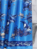 картинка Штора для ванной Лакрима полиэстер  в ассортименте (12 колец) 48 шт ,170*180см — Великий Путь