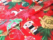 картинка Клеенка ПВХ на тканевой основе "ГЛЯНЕЦ" 0,26мм*1,37*20м, мод.STS5942-1 — Великий Путь