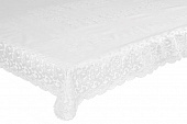 картинка Скатерть мод.CS-339 БЕЛАЯ размер 137*180см — Великий Путь