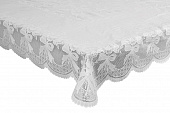 картинка Скатерть мод. CS-317 БЕЛАЯ размер 90*140см — Великий Путь